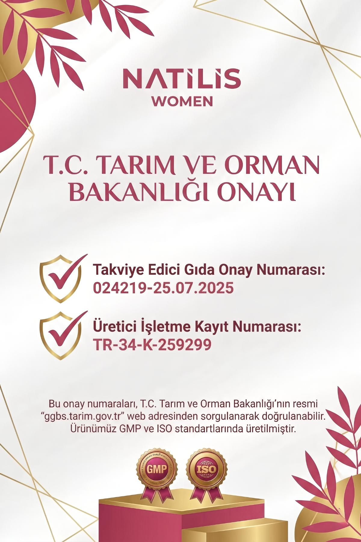 Natilis Women Turnera Ekstresi, L-Arginin, L-Sitrulin & Multivitamin Komplex Formül - 60 Kapsül